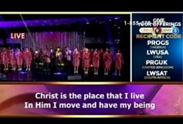 Christ is the place by Loveworld singers