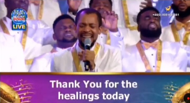 Thank you for the healings today