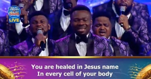 You are healed In Jesus name