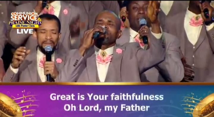 GREAT IS YOUR FAITHFULNESS BY JERRY K & LOVEWORLD SINGERS