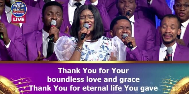 THANK YOU FOR YOUR BOUNDLESS LOVE BY OGE AND LOVEWORLD SINGERS MP3, LYRICS