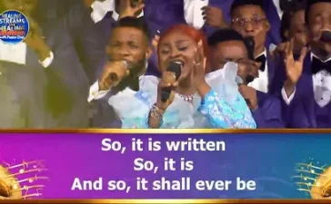 SO IT IS WRITTEN BY SYLVIA AND LOVEWORLD SINGERS MP3 LYRICS