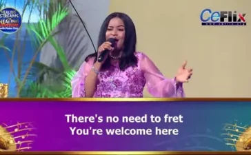 WELCOME HOME BY JENNIFER AND LOVEWORLD SINGERS